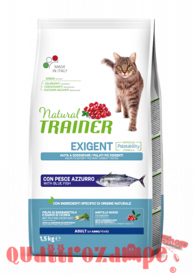 Natural Trainer Exigent Pesce Azzurro Gatto