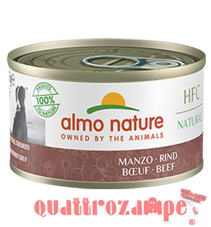 Almo Nature HFC DOG Manzo Con Patate e Piselli 95 gr Umido Cane