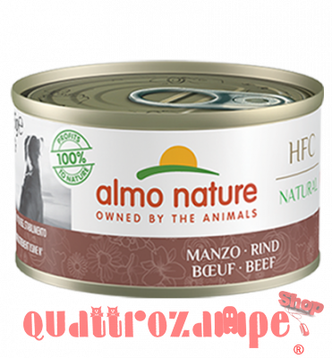 Almo Nature HFC DOG Manzo Con Patate e Piselli 95 gr Umido Cane
