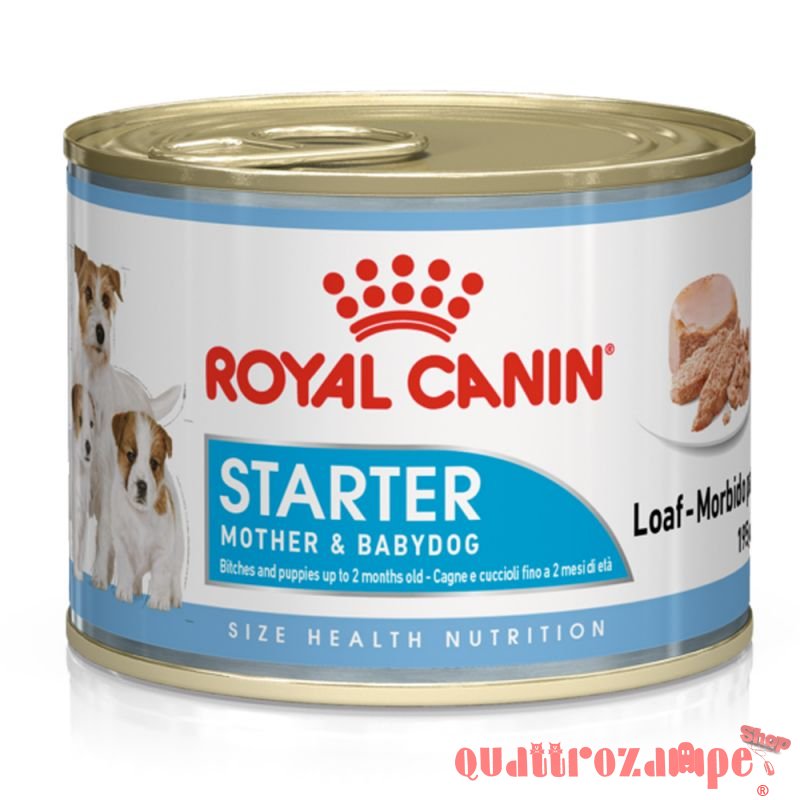 Royal Canin Starter Mousse Mother & Babydog 195 gr Scatoletta Umido Per Cane