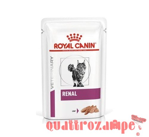 Royal Canin Veterinary Diet Renal 85 gr Pate' Umido Gatto NOVITA