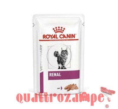 Royal Canin Veterinary Diet Renal 85 gr Pate' Umido Gatto NOVITA