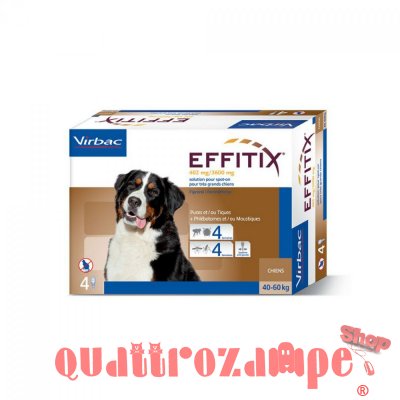 Virbac Effitix Cane Spot-on 40 - 60 kg 4 Pipette