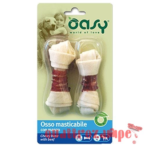 Oasy Snack Osso Masticabile Con Manzo M 54 Gr 1 conf 2 Ossi