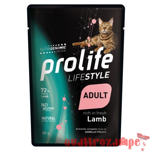PROLIFE Cat Adult Agnello 85 gr Bustina Gatto