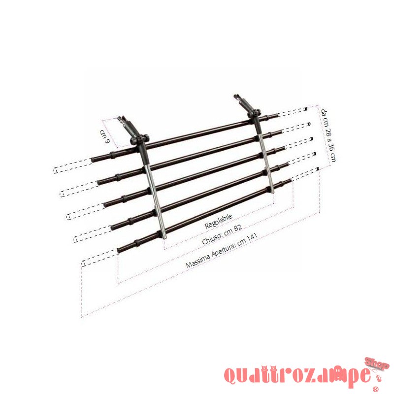 Camon Walky Barrier Divisorio Universale per Auto