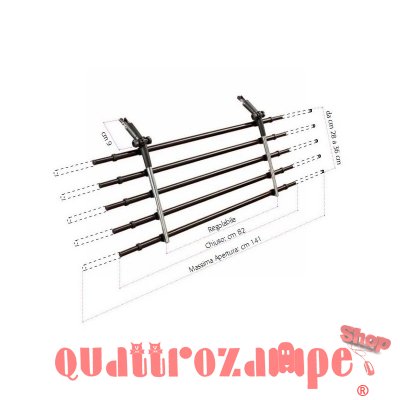 Camon Walky Barrier Divisorio Universale per Auto
