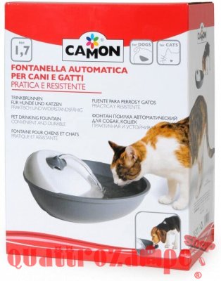 Camon Drinkwell Ciotola Fontanella Automatica 1,70 L Per Cani e Gatti