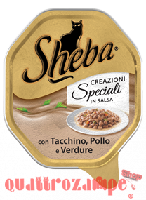 Sheba Agnello e Verdure in Salsa 85 gr