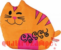Kong Cat Refillables Sassy Gioco Per Gatti 10 cm Con Erba Gatta