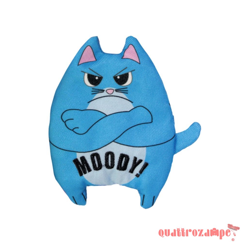 Kong Cat Refillables Moody Gioco Per Gatti 10 cm Con Erba Gatta