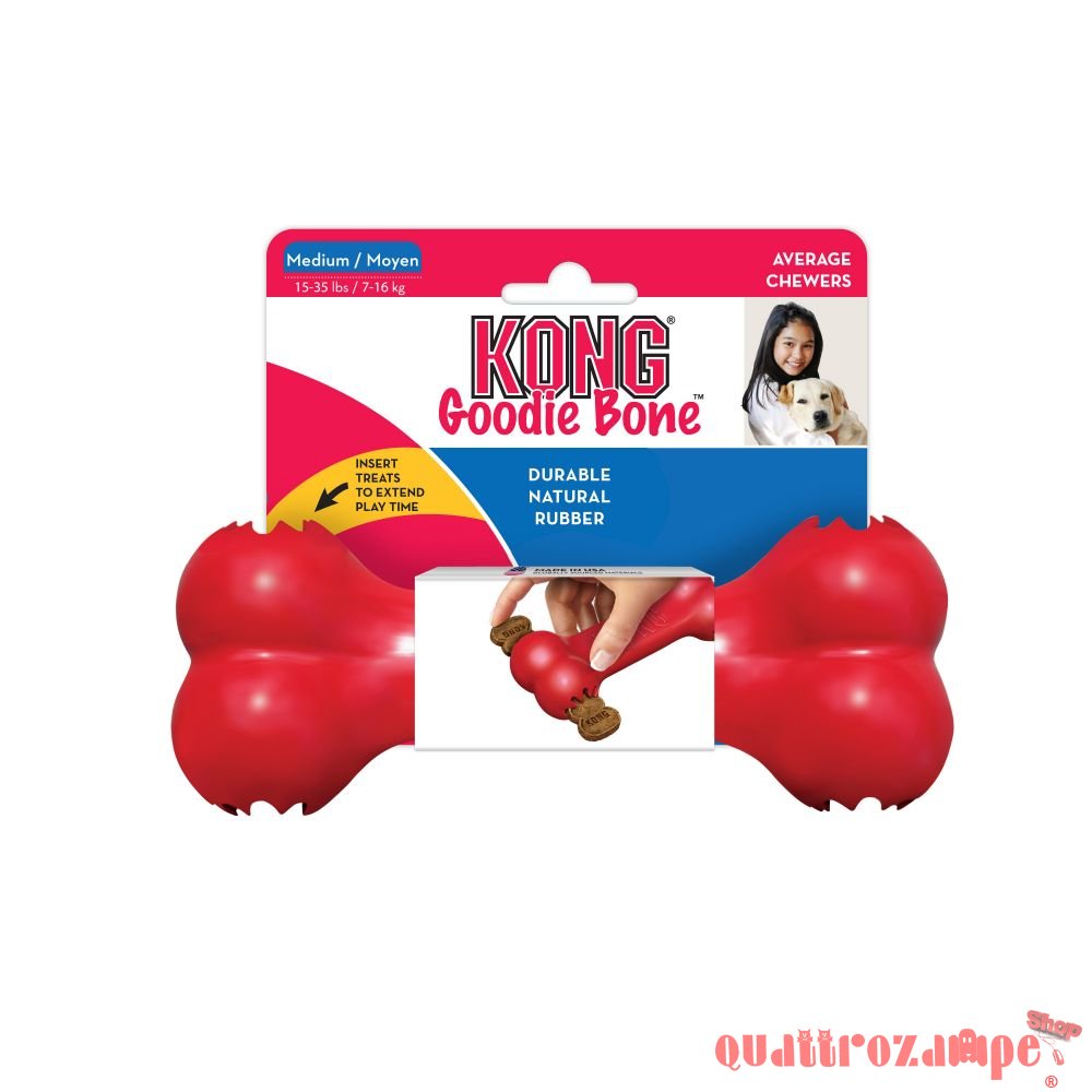 Kong Gioco Goodie Bone Osso Resistente