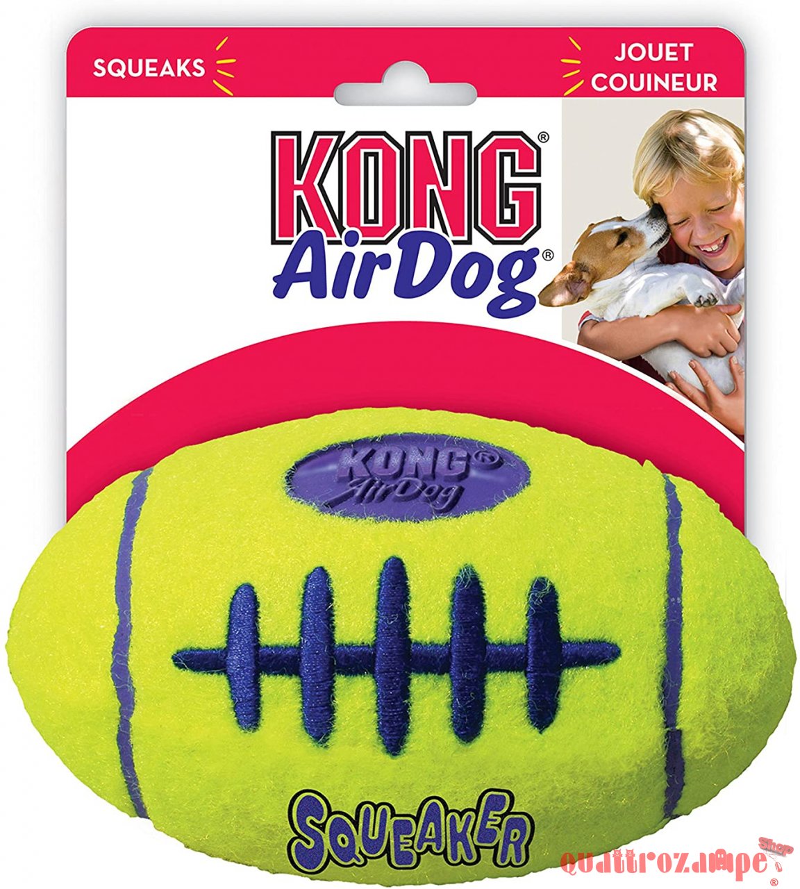 Kong Dog Airdog Squaker Football