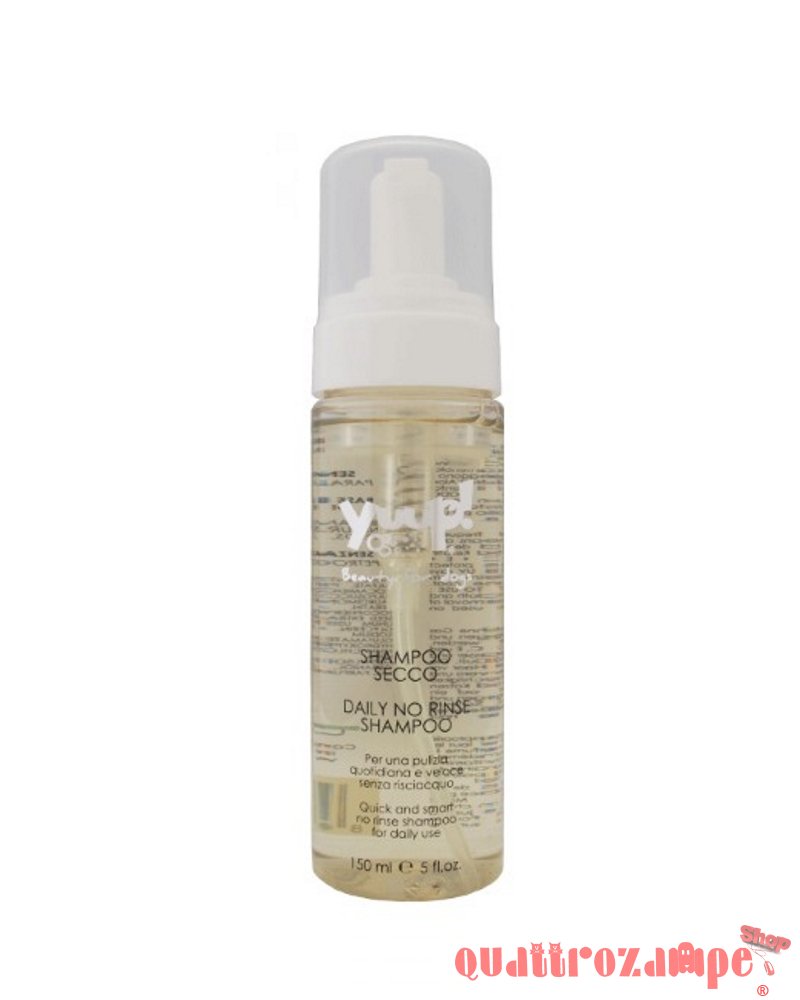 Yuup Shampoo Secco 150 ml per Cani e Gatti