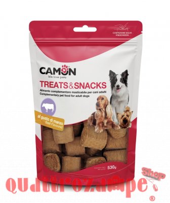 Camon Snack Biscotto Rollos Manzo 530 gr per Cani