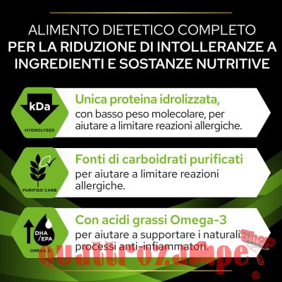 Purina Pro Plan Veterinary Diet Ha Hypoallergenic 400 gr Mousse Per Cane
