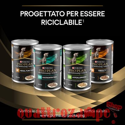 Purina Pro Plan Veterinary Diet Ha Hypoallergenic 400 gr Mousse Per Cane