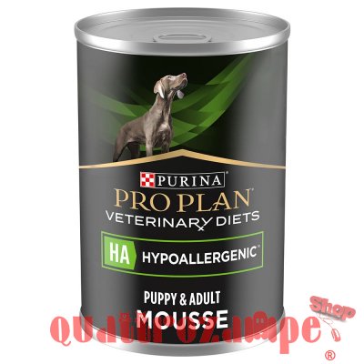 Purina Pro Plan Veterinary Diet Ha Hypoallergenic 400 gr Mousse Per Cane