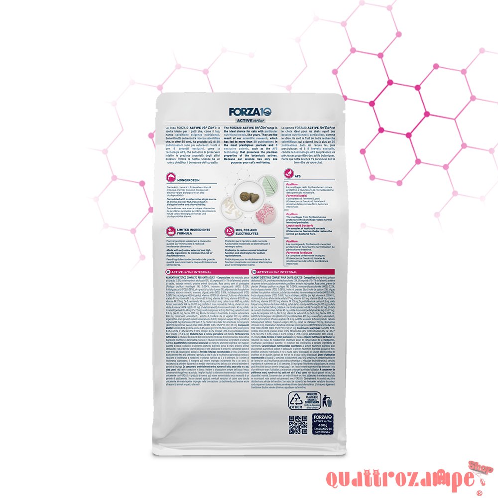 Forza 10 Intestinal Active 1,5 kg Per Gatti