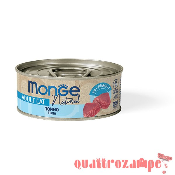 Monge Cat Natural Superpremium 80 gr Tonno Scatoletta Gatti