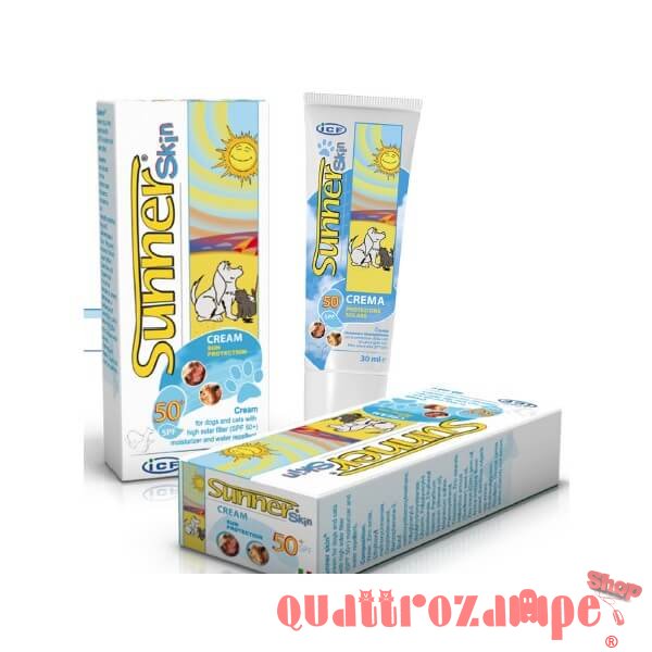 Icf Sunner Skin 40 ml Protezione Solare Per Cani e Gatti