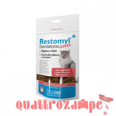 Innovet Restomyl Dentalcroc 60 Gr Per Gatti