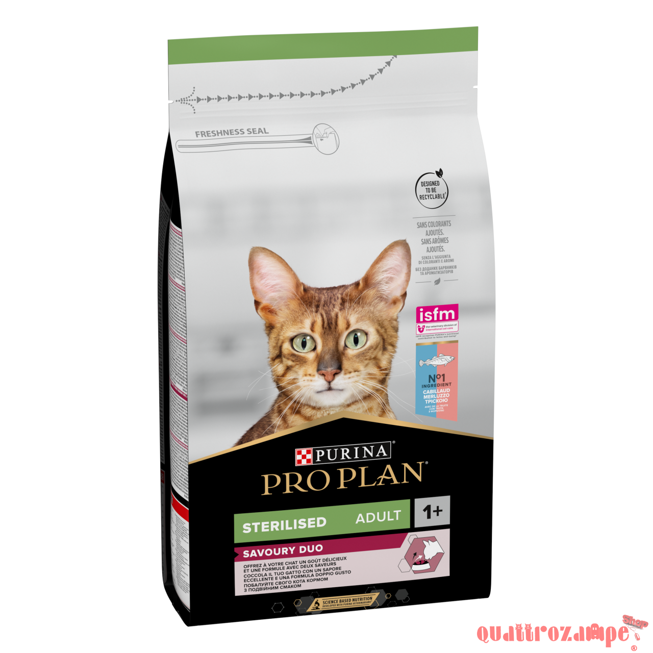 Purina Pro Plan Optisavour Sterilised Merluzzo e Trota per Gatti Sterilizzati