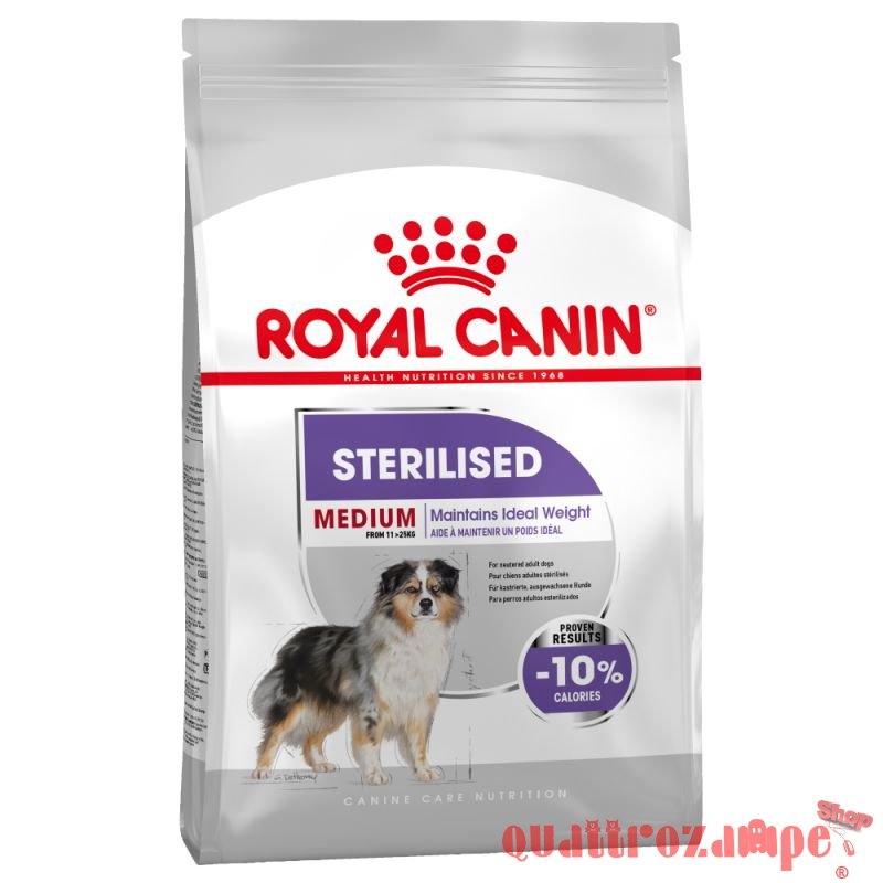 Royal Canin Medium Sterilised 12 Kg Cane