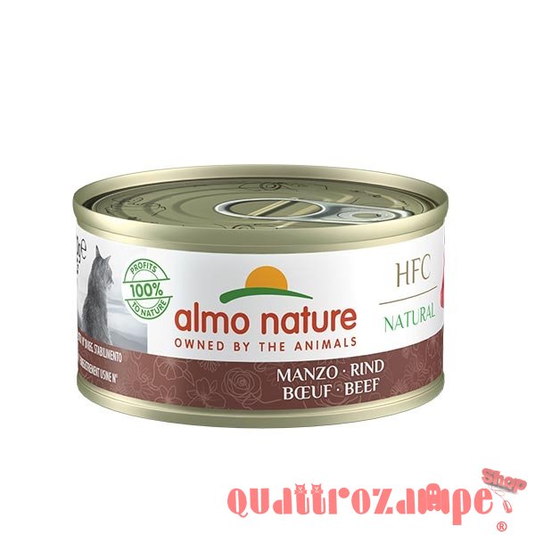 Almo Nature HFC Manzo 70 gr Cibo Umido Gatto