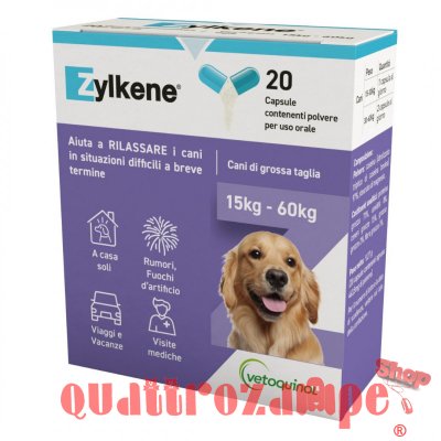 Vetenoquinol Zylkene Mangime Complementare Per Cani