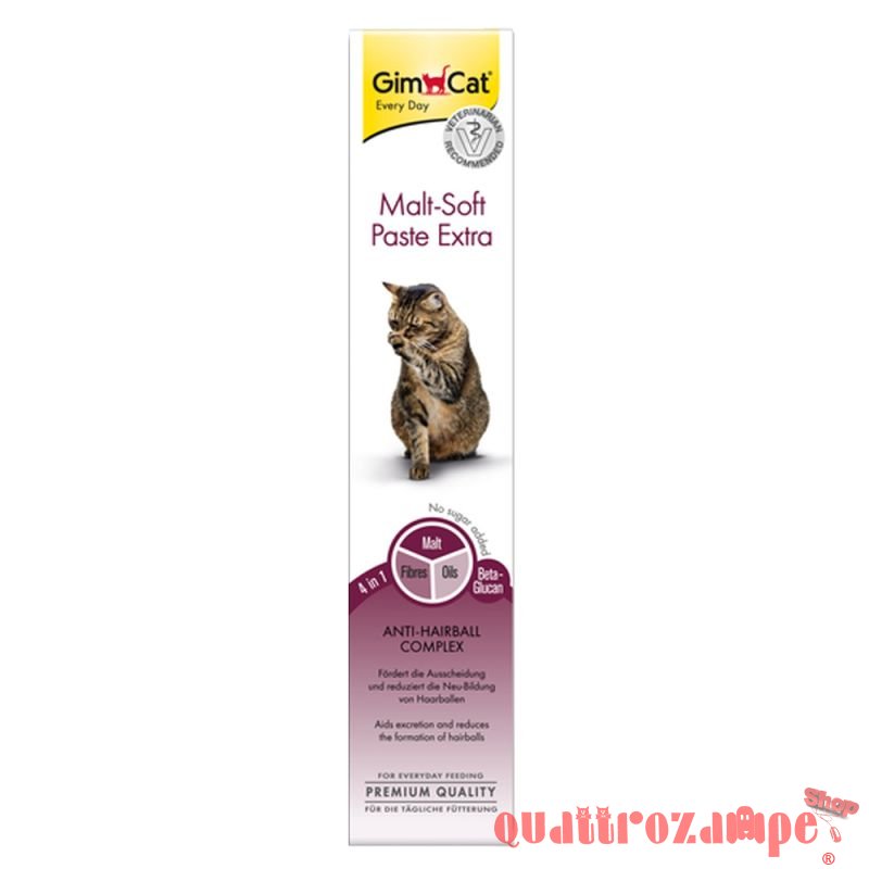 GimCat Pasta Malt Soft Extra Hairball Per Gatti