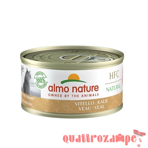 Almo Nature HFC Vitello 70 gr Cibo Umido Per Gatti