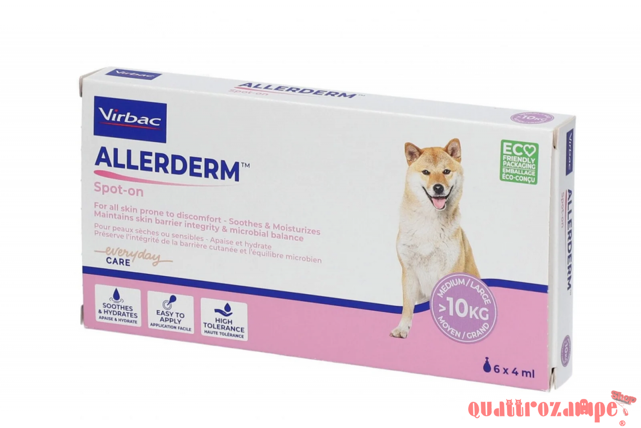 Virbac Allerderm Spot On 4 ml 6 Pipette Oltre 10 kg