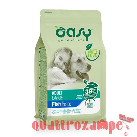 Oasy Dog Large Adult Pesce NOVITA