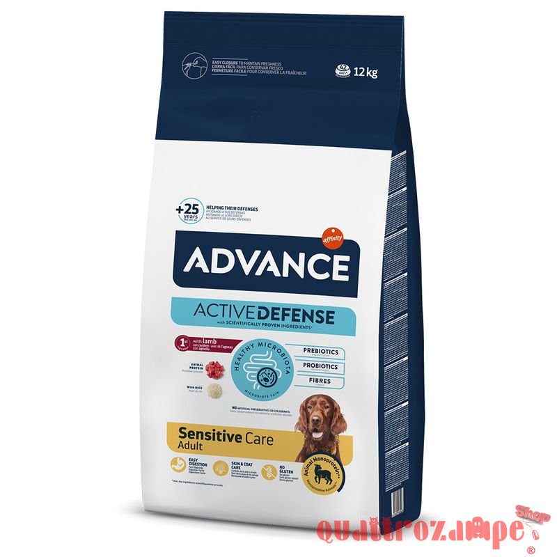 Advance Veterinary Diets Sensitive Medium Maxi Con Agnello e Riso