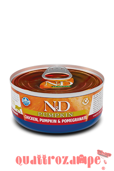 Farmina N&D Pumpkin 70 gr Scatolette Umido Gatto