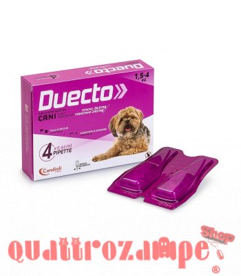 Candioli Duecto Spot On 4 Pipette Cani da 1,5 kg a 4 kg