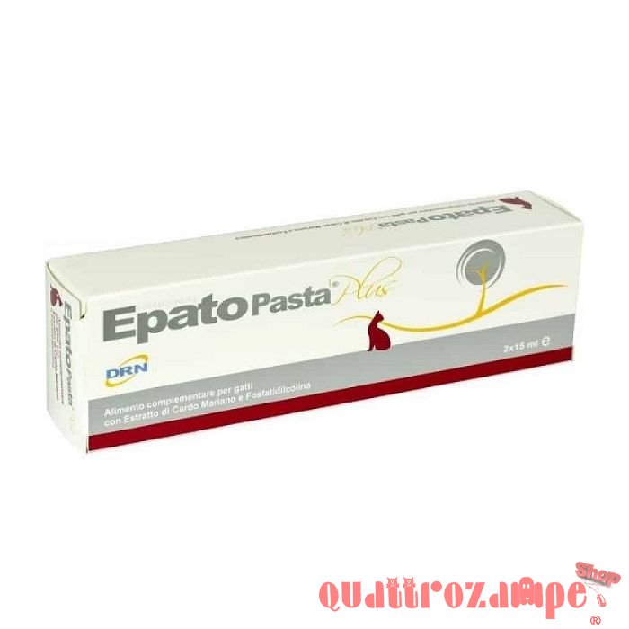 DRN Epato Plus Pasta 2 Siringhe 15 ml Per Gatti