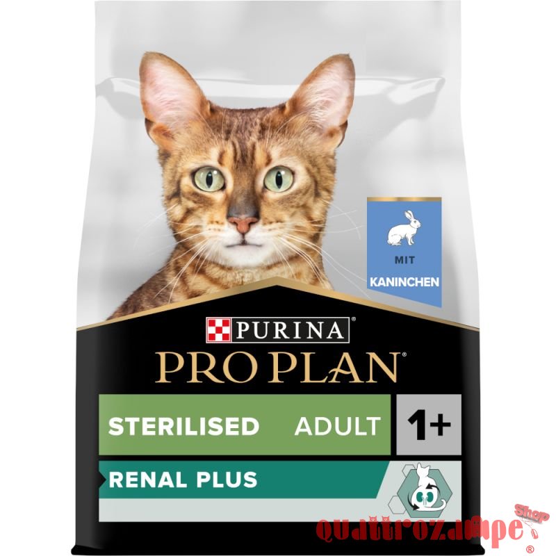 Purina Pro Plan Renal Plus Sterilised Coniglio per Gatti Sterilizzati