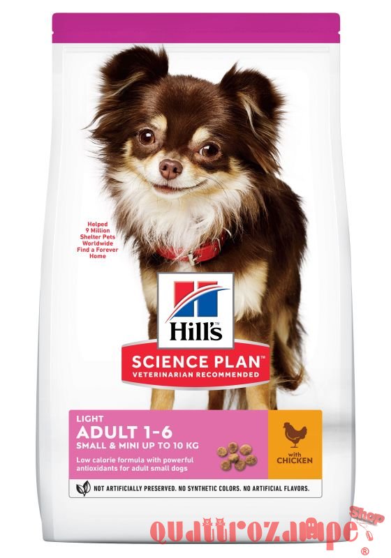 Hill's Science Plan Small & Mini Adult Light con Pollo 1,5 kg