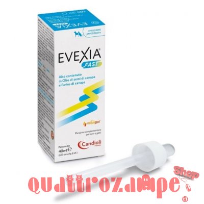 Candioli Evexia Fast Gocce 40 ml Per Cani