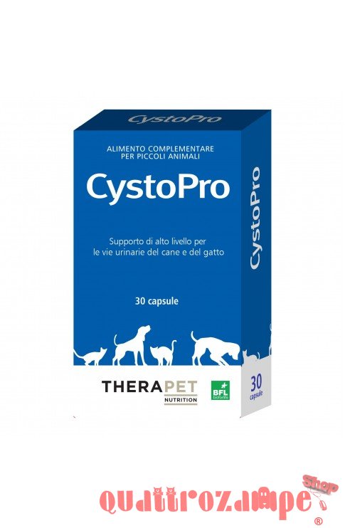 Therapet Cystobiotic 30 Capsule Apribili ex CystoPro