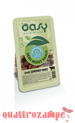 Oasy Snack Semi Umido Maiale 100 gr per Cani