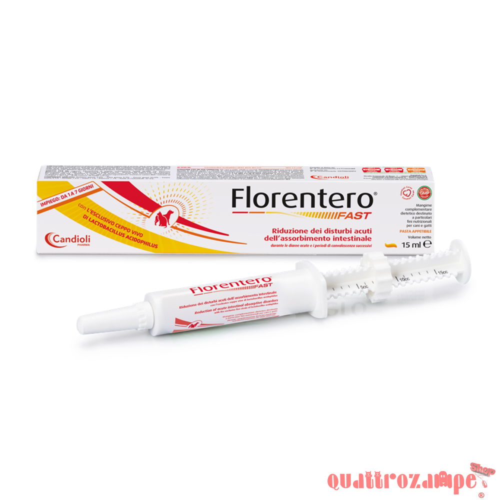 Candioli florentero FAST Pasta 15 ml Per Cani e Gatti