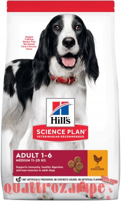 Hill's Science Plan Adult Medium Breed Pollo