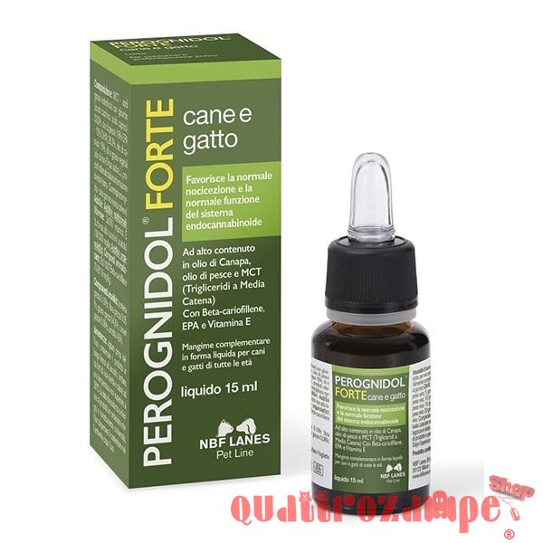 NBF Lanes Perognidol FORTE 15 ml in Gocce Liquido per Cani e Gatti