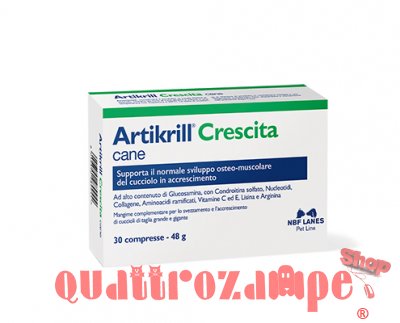 Nbf Lanes Artikrill Crescita Cane Compresse