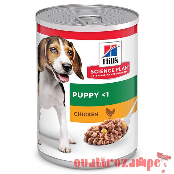 Hill's Science Plan Cane Puppy Pollo 370 gr Barattolo Umido Cane