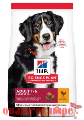 Hill's Science Plan Cane Adult Large Breed Pollo 14 kg