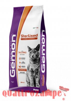 Gemon Sterilised Tacchino Crocchette Gatti